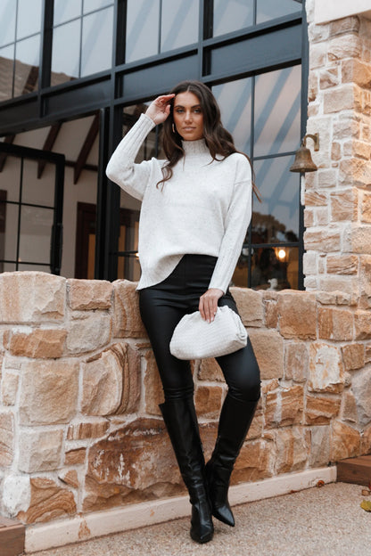 Conny Knit Sweater White