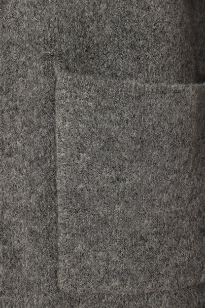 Skylar Open Front Coatigan Grey