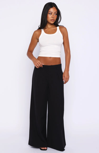 Not You Pants Black