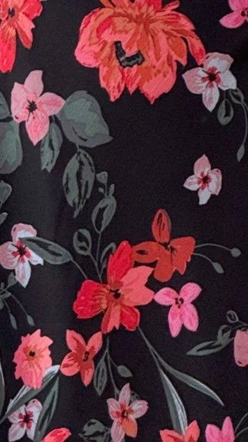 Flo Maxi Skirt Dark Floral