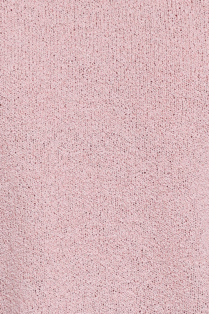Ardena Boucle Knit Top Pink
