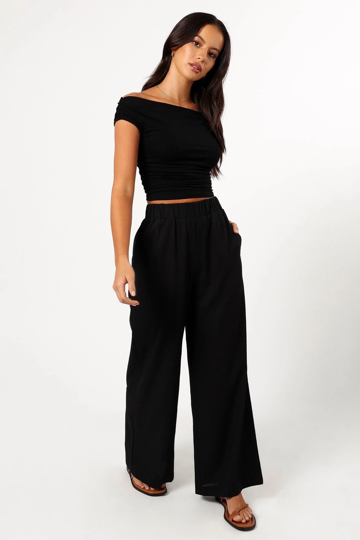 Soraya Pant Black