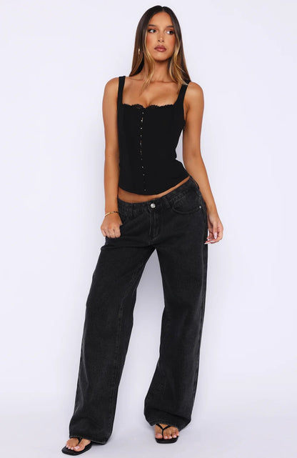 Adore Me Bustier Black