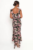 Chiara Maxi Dress Black Floral