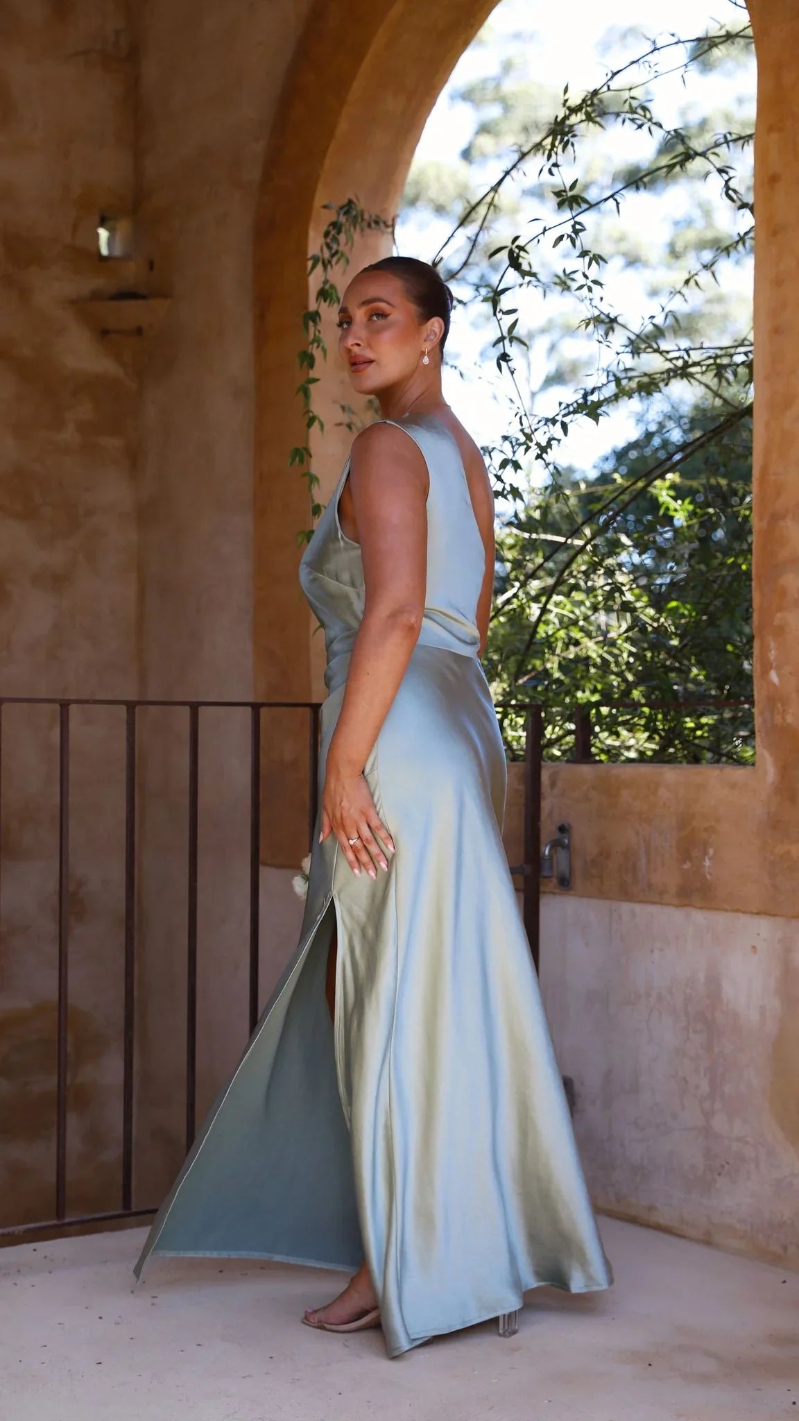 Victoria Maxi Dress Sage