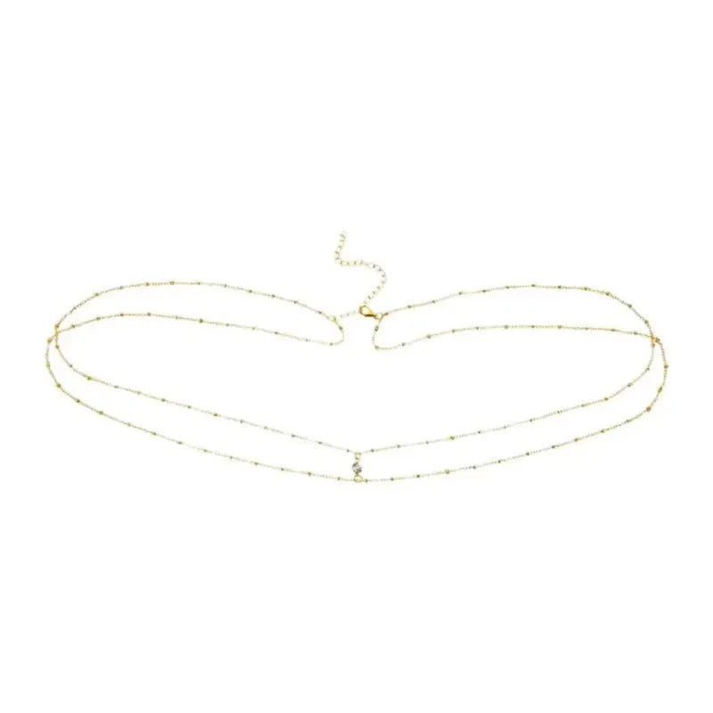 Boho Rhinestone Belly Chain