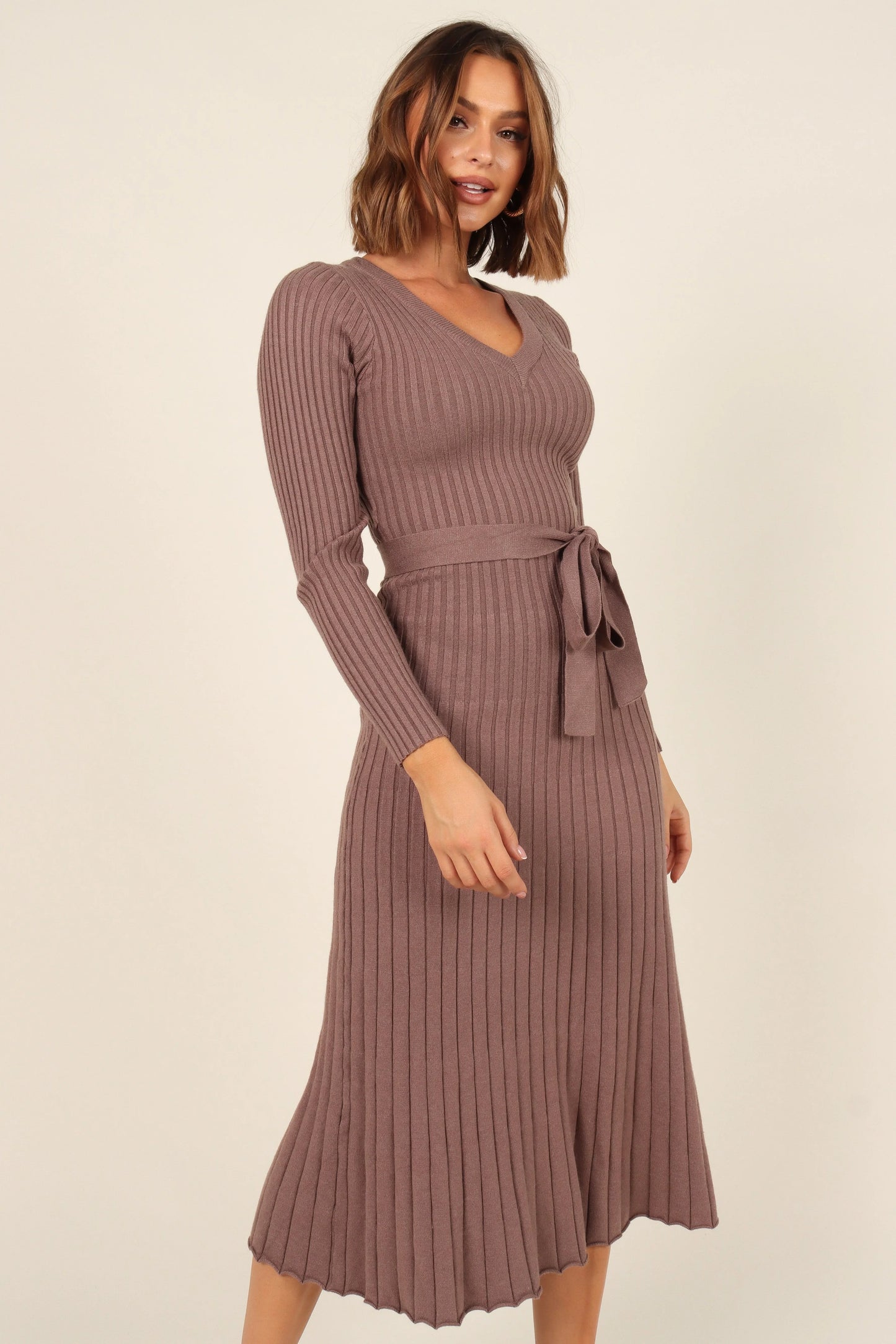 Reigan Dress Mocha