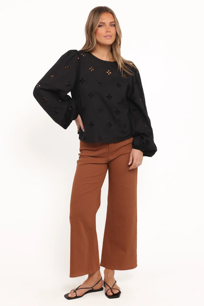 Aggie Blouse Black