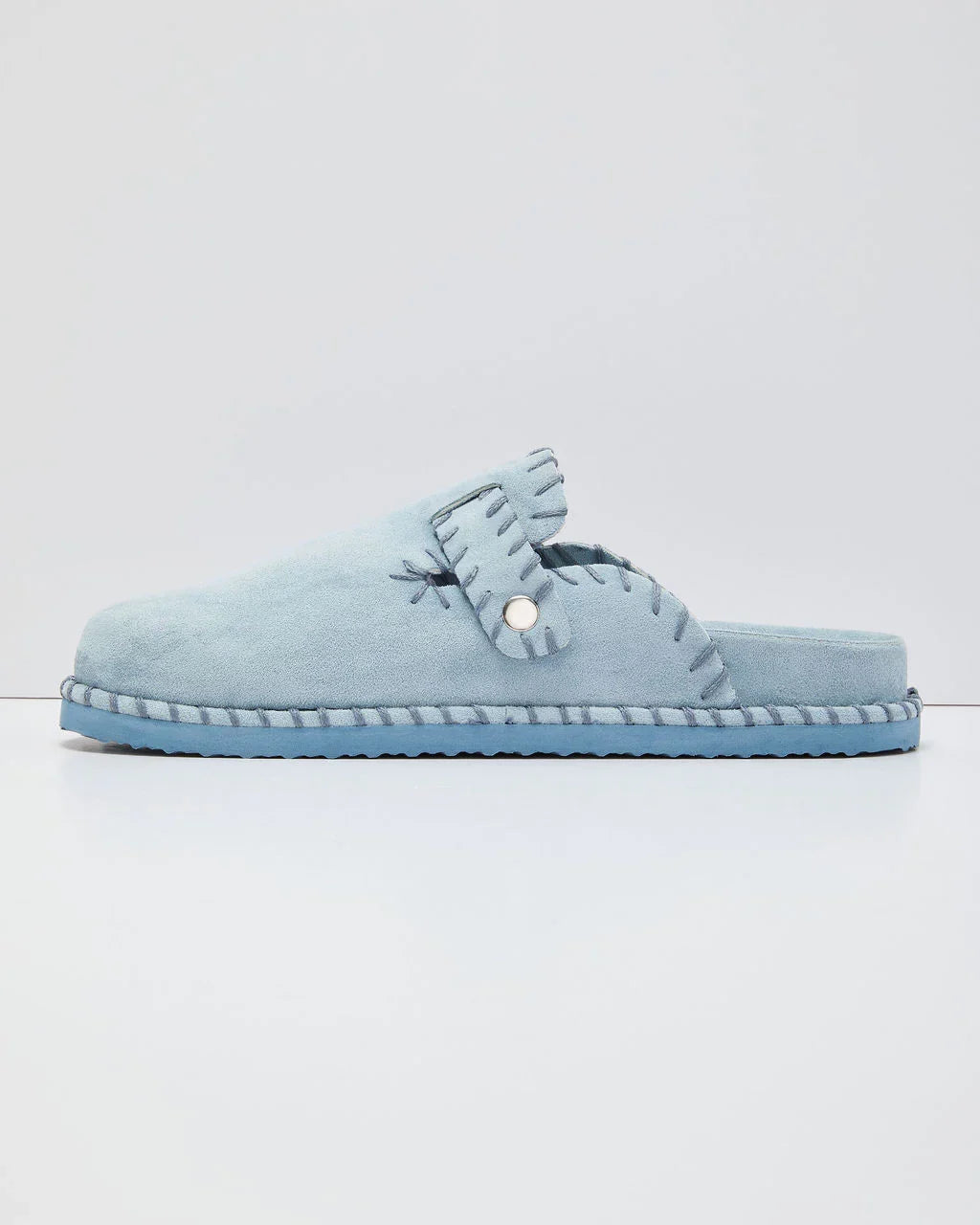 Chic Comfort Stitch Slip On Mules