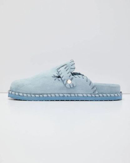 Chic Comfort Stitch Slip On Mules