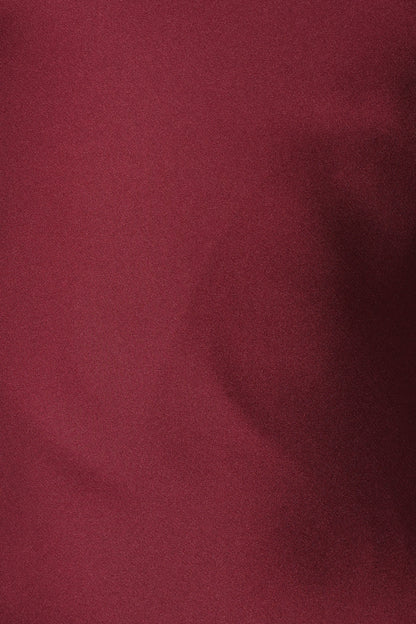 Moly One Shoulder Midi Dress Wine