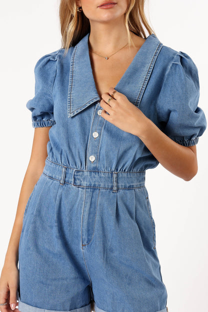 Harry Romper Medium Denim