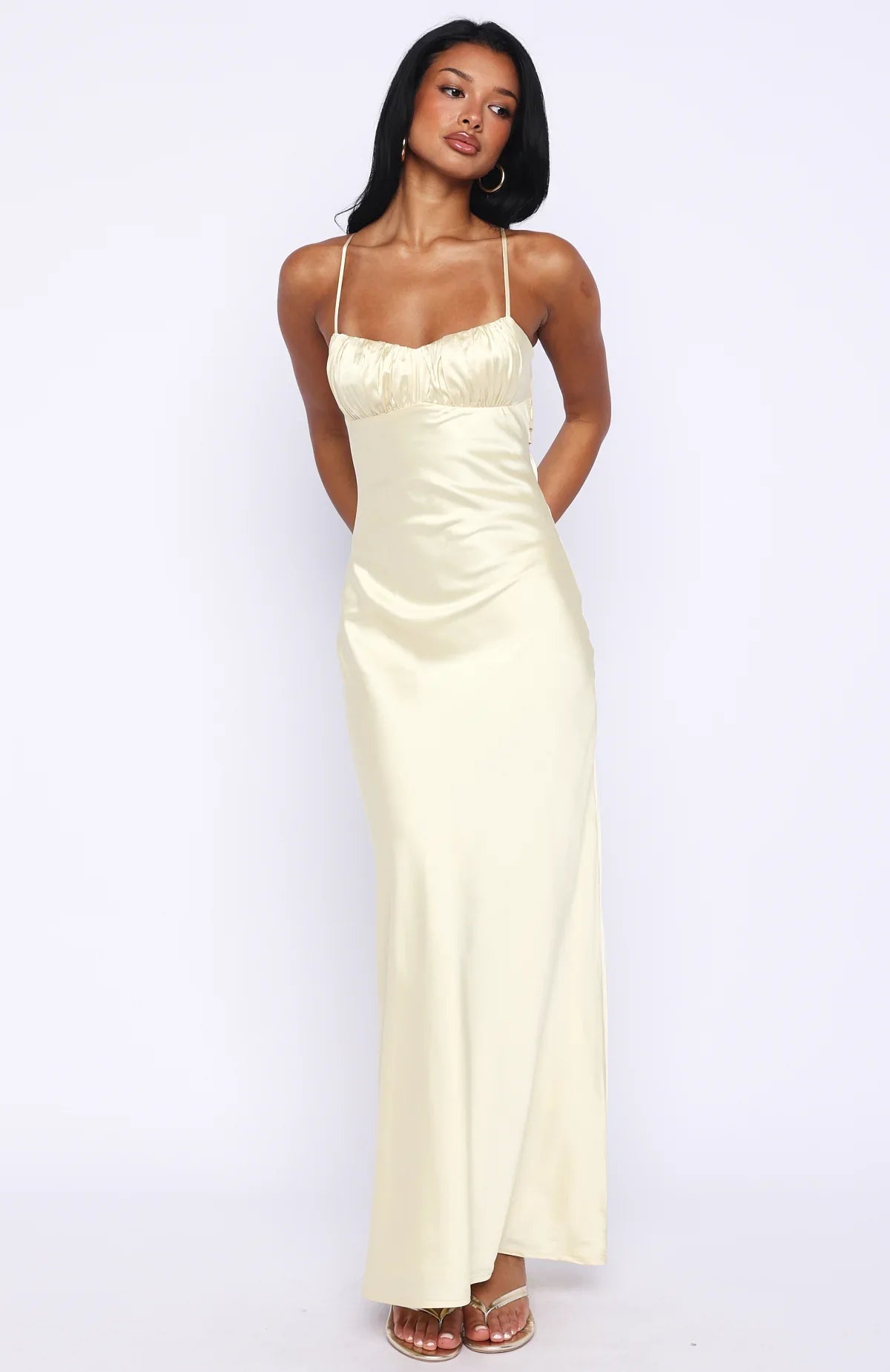 Change Locations Maxi Dress Lemon