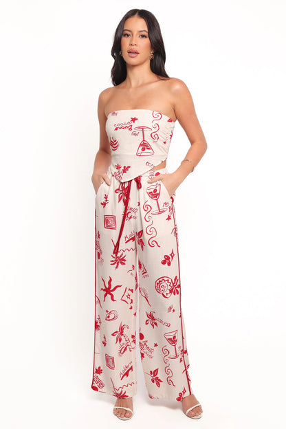 Malta Pant Red
