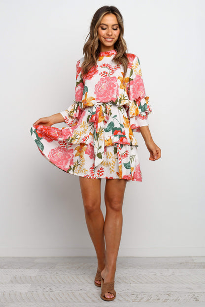 Peta Dress White