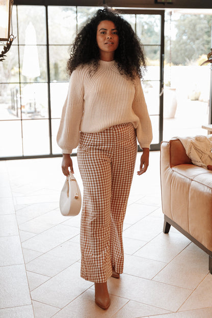 London Knit Sweater Beige