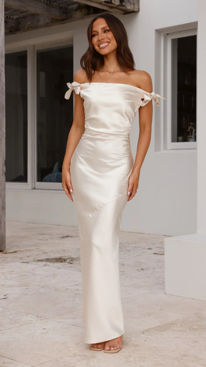 Frida Maxi Dress Champagne