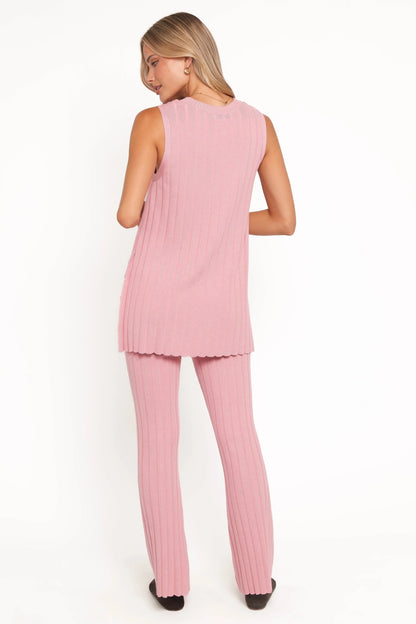 Silvie Knitted Set Rose