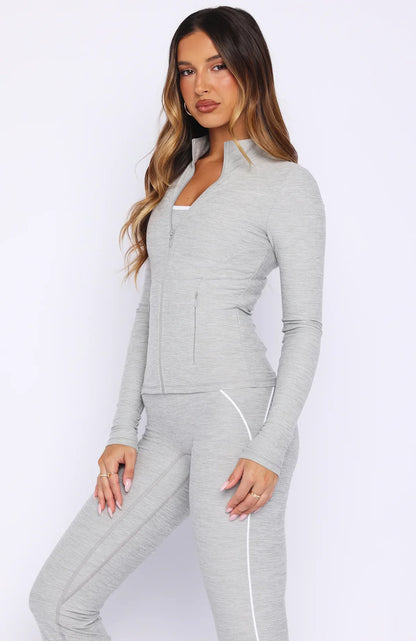 Glory Jacket Grey Marle