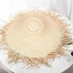 Boho Woven Straw Beach Sun Hat