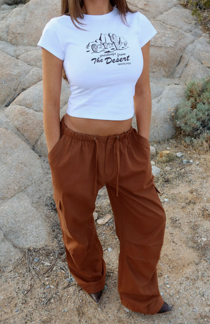 Real Satisfaction Cargo Pants Chocolate
