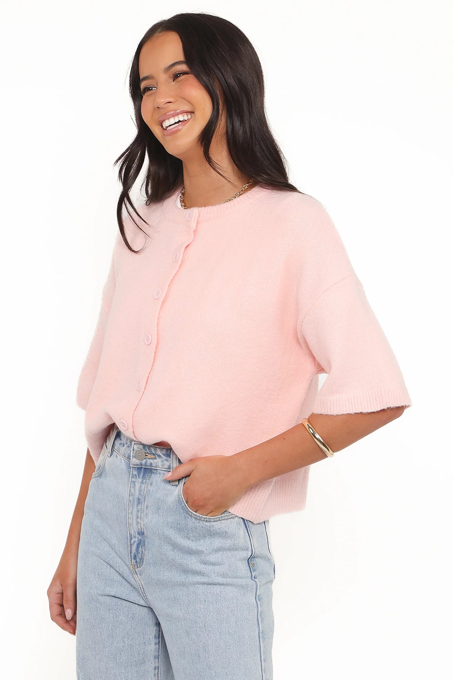 Lilith Knit Top Pink
