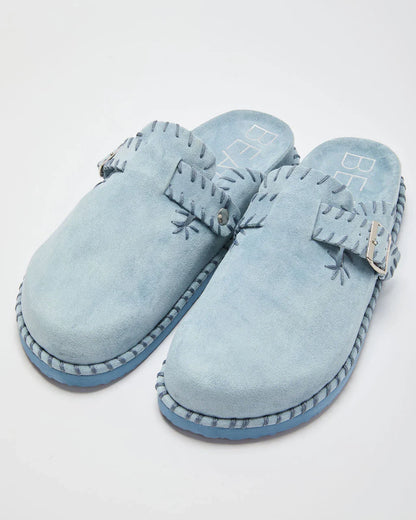 Chic Comfort Stitch Slip On Mules
