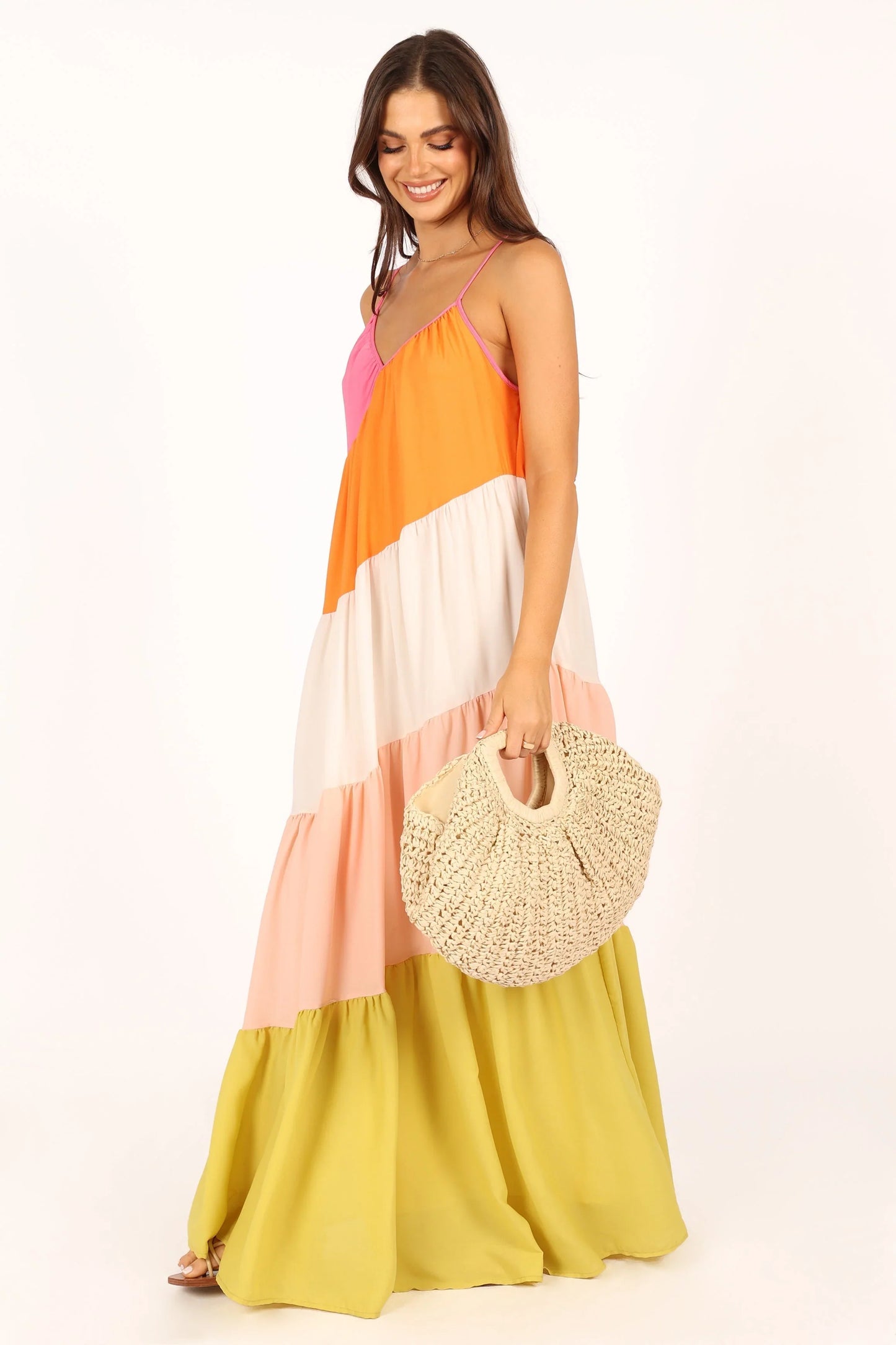 Tallulah Tiered Maxi Dress Multi