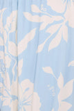 Margherita Maxi Dress Blue Hibiscus