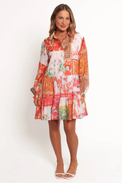 Helene Dress Patchwork