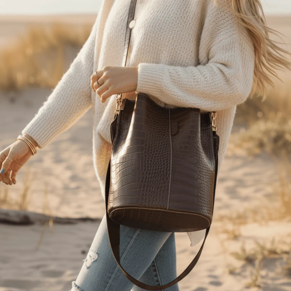 Leather Handbag Purse