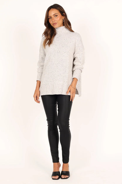 Conny Knit Sweater White