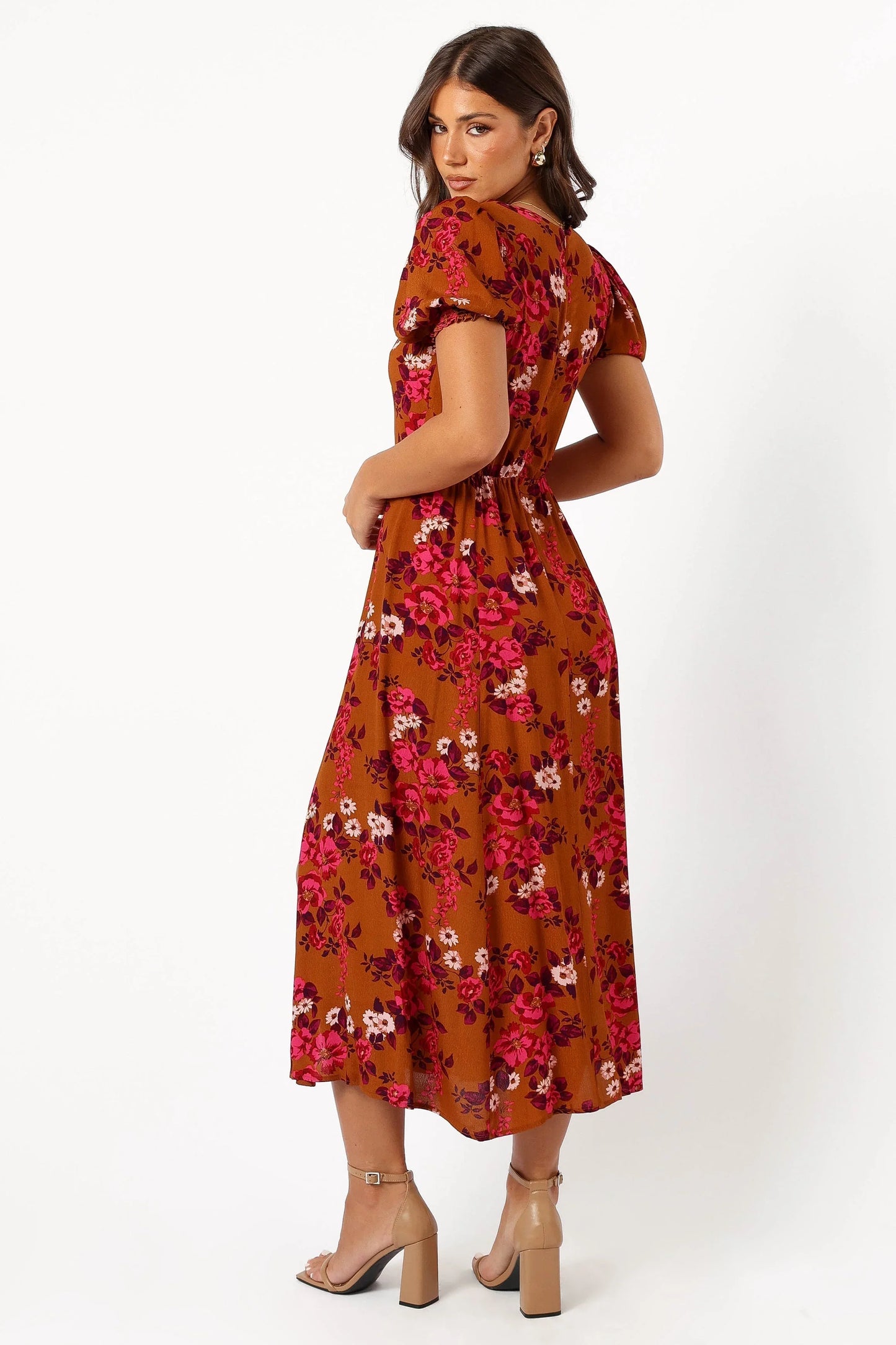 Kirby Midi Dress Vintage Garden