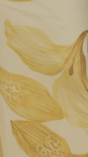 Seona Maxi Dress Yellow Floral