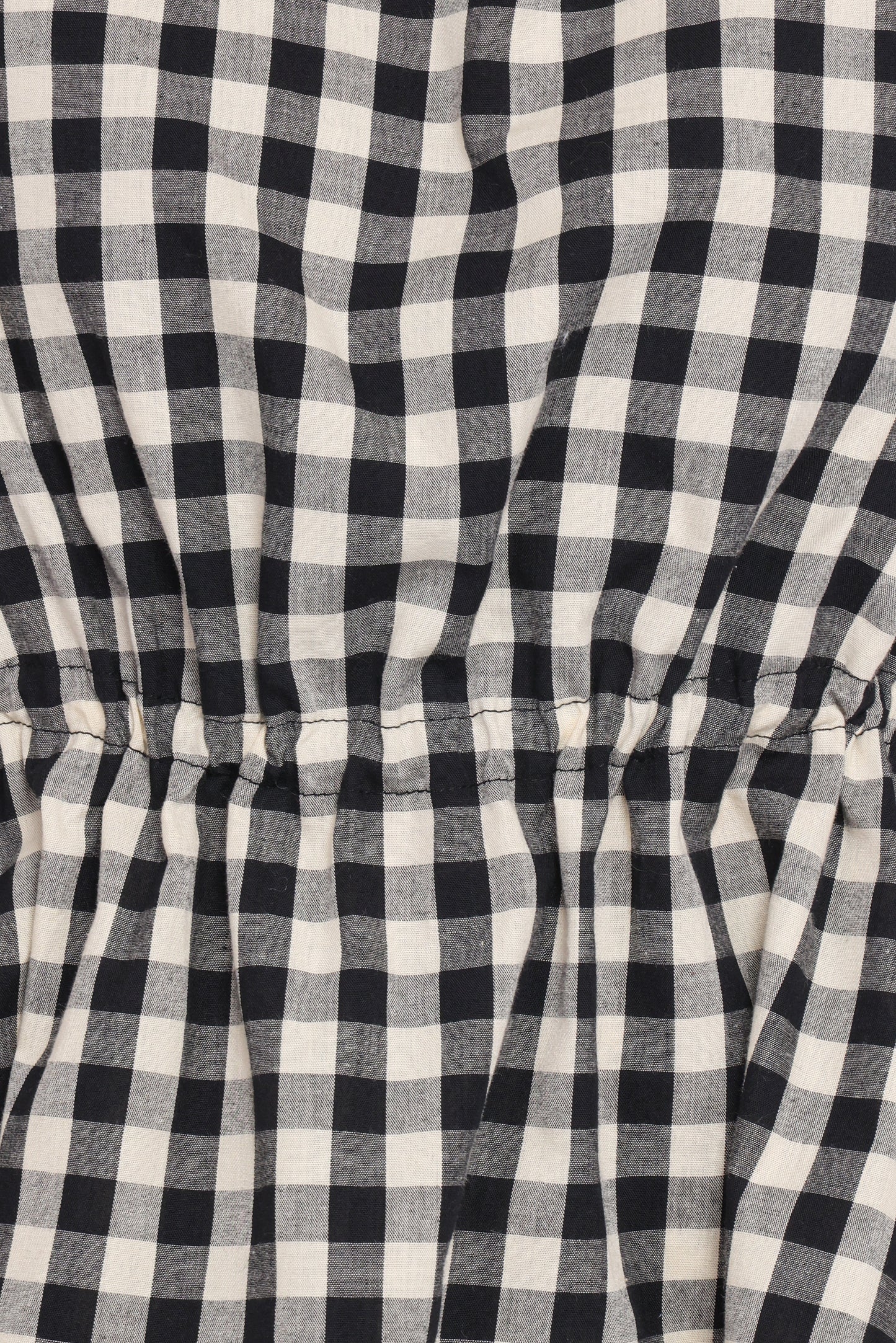 Rory Top Black Gingham