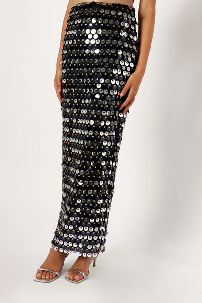 Cortez Maxi Skirt Black