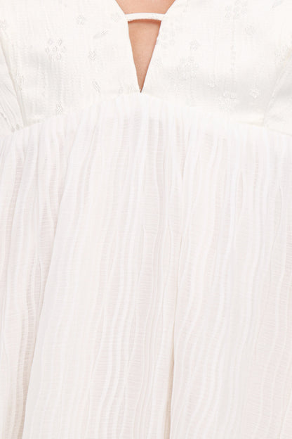 Lorna Mini Dress Ivory