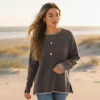 Boho Loose Fit Knit Pullover Sweater