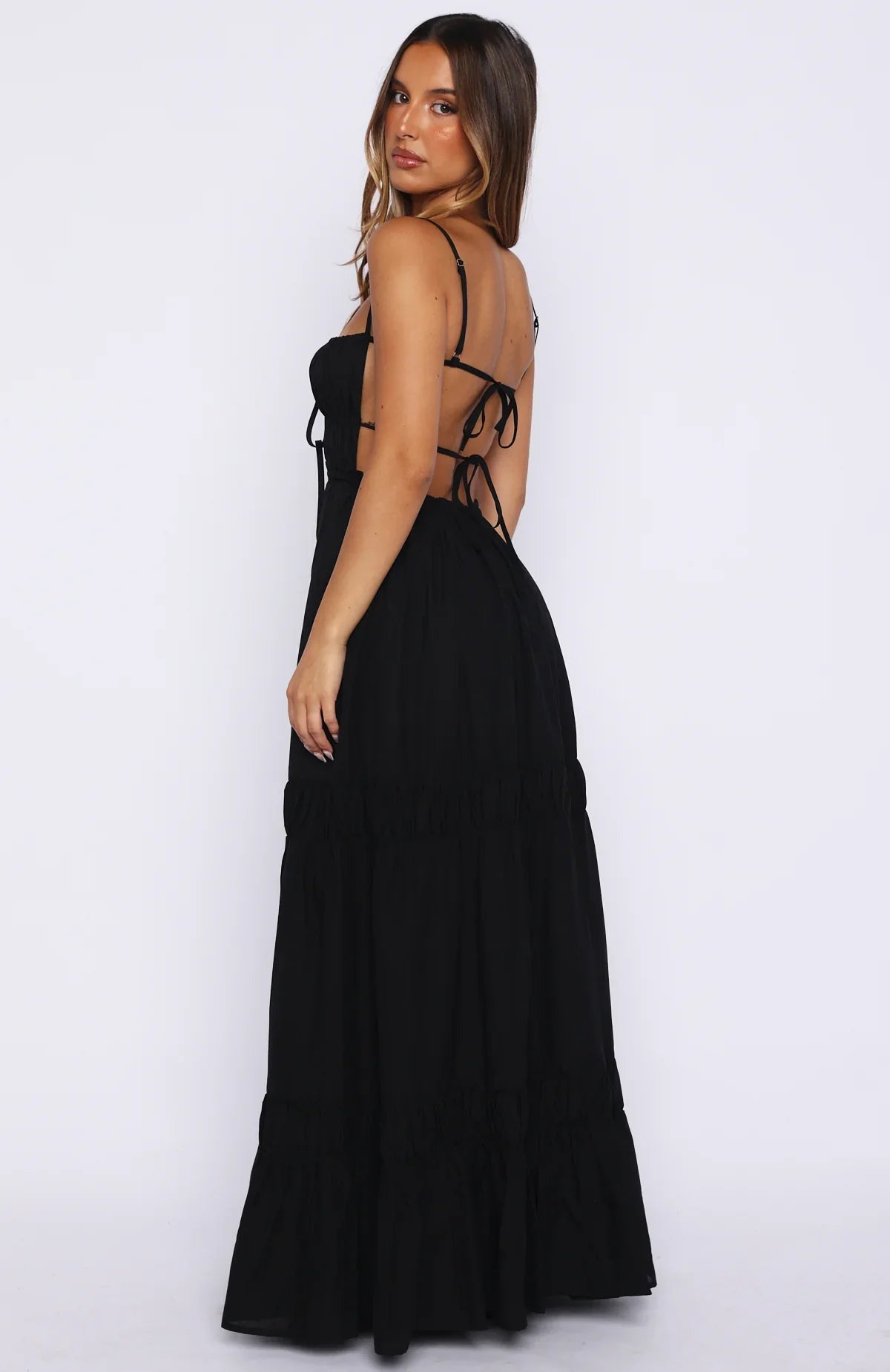 Rumour Has It Maxi Dress Black