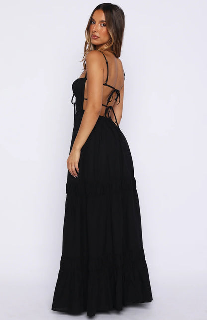 Rumour Has It Maxi Dress Black