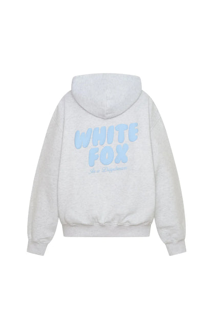 Daydreamers Nadia Oversized Hoodie Grey Marle
