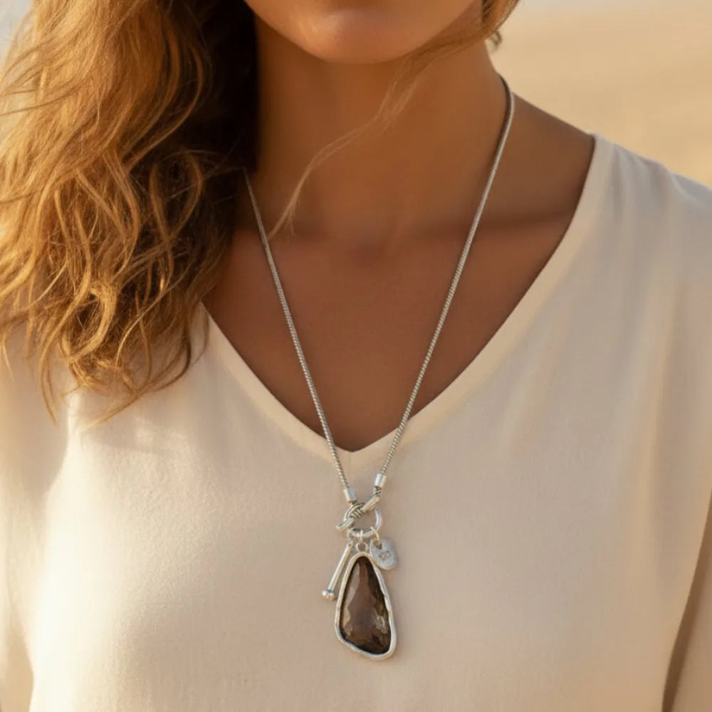 Crystal Pendant Necklace