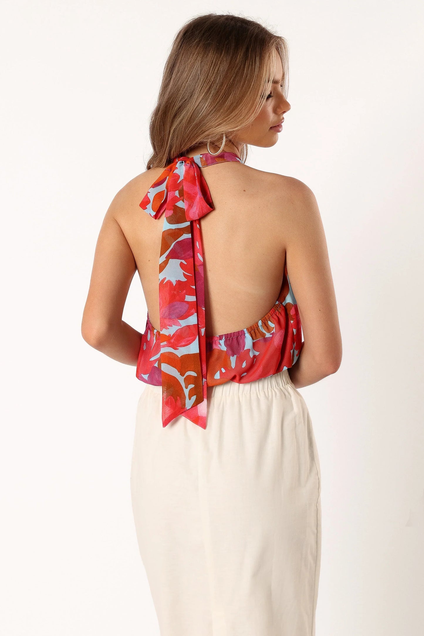 Blaise Halter Top Pink Azalea