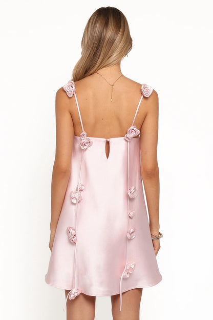 Airlie Mini Dress Baby Pink