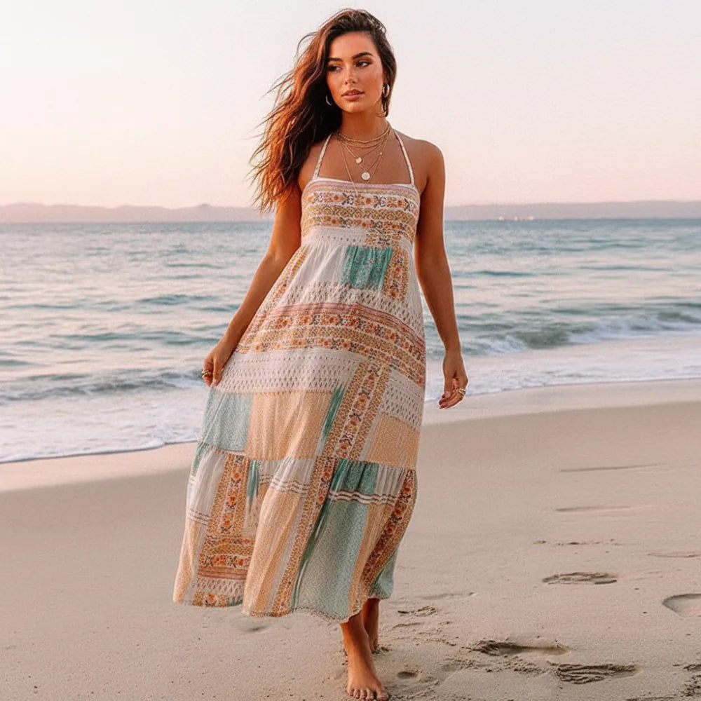 Boho Beach Sundress