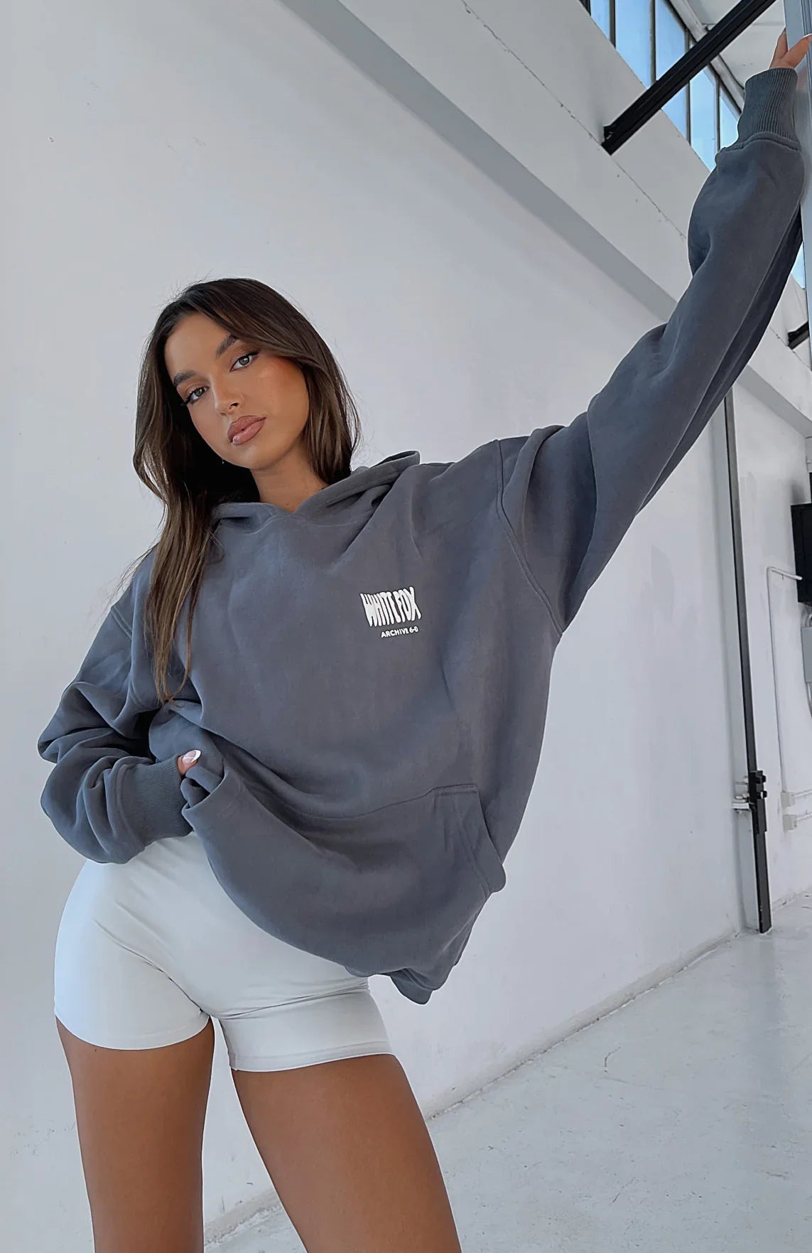 Archive 60 Oversized Hoodie Ash