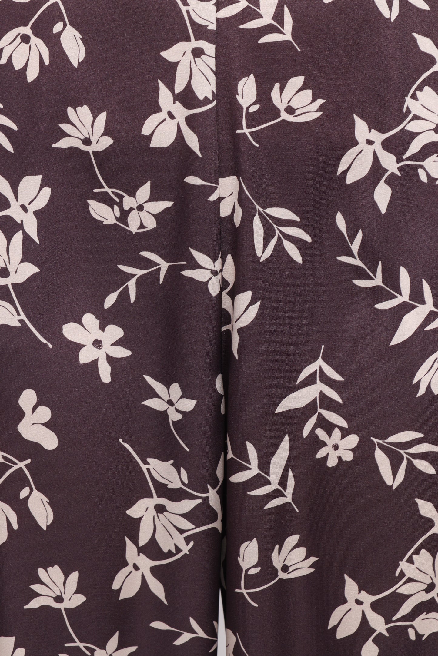 Romola Off Shoulder Top Brown Cream Floral