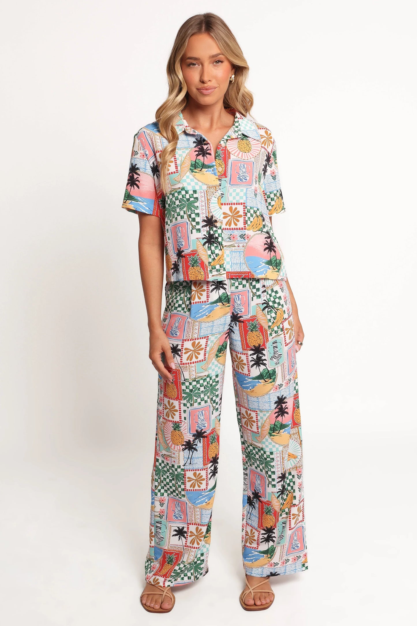 Valeria Shirt Off White Multi