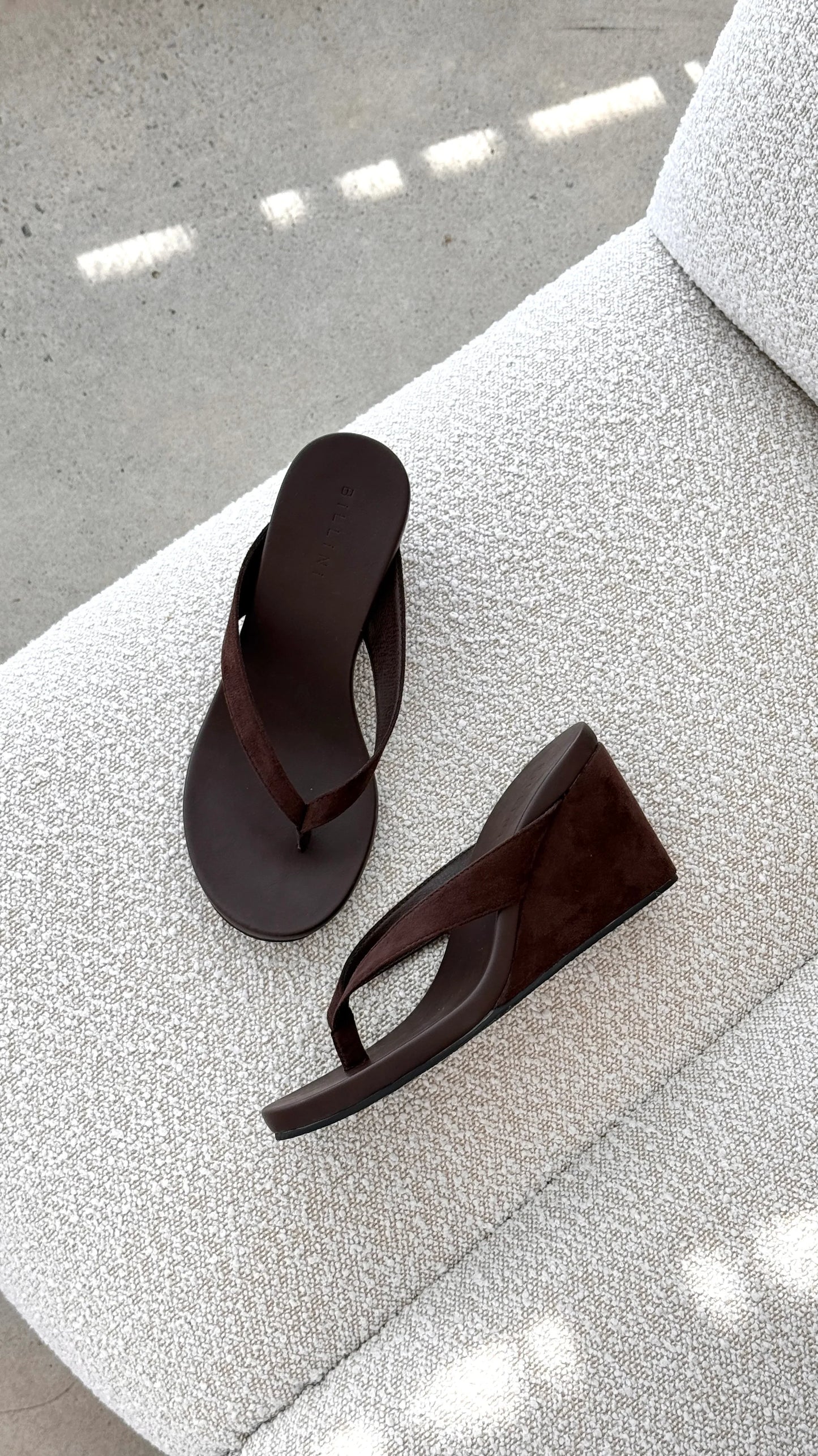 Ravyn Heel Dark Cacao Suede