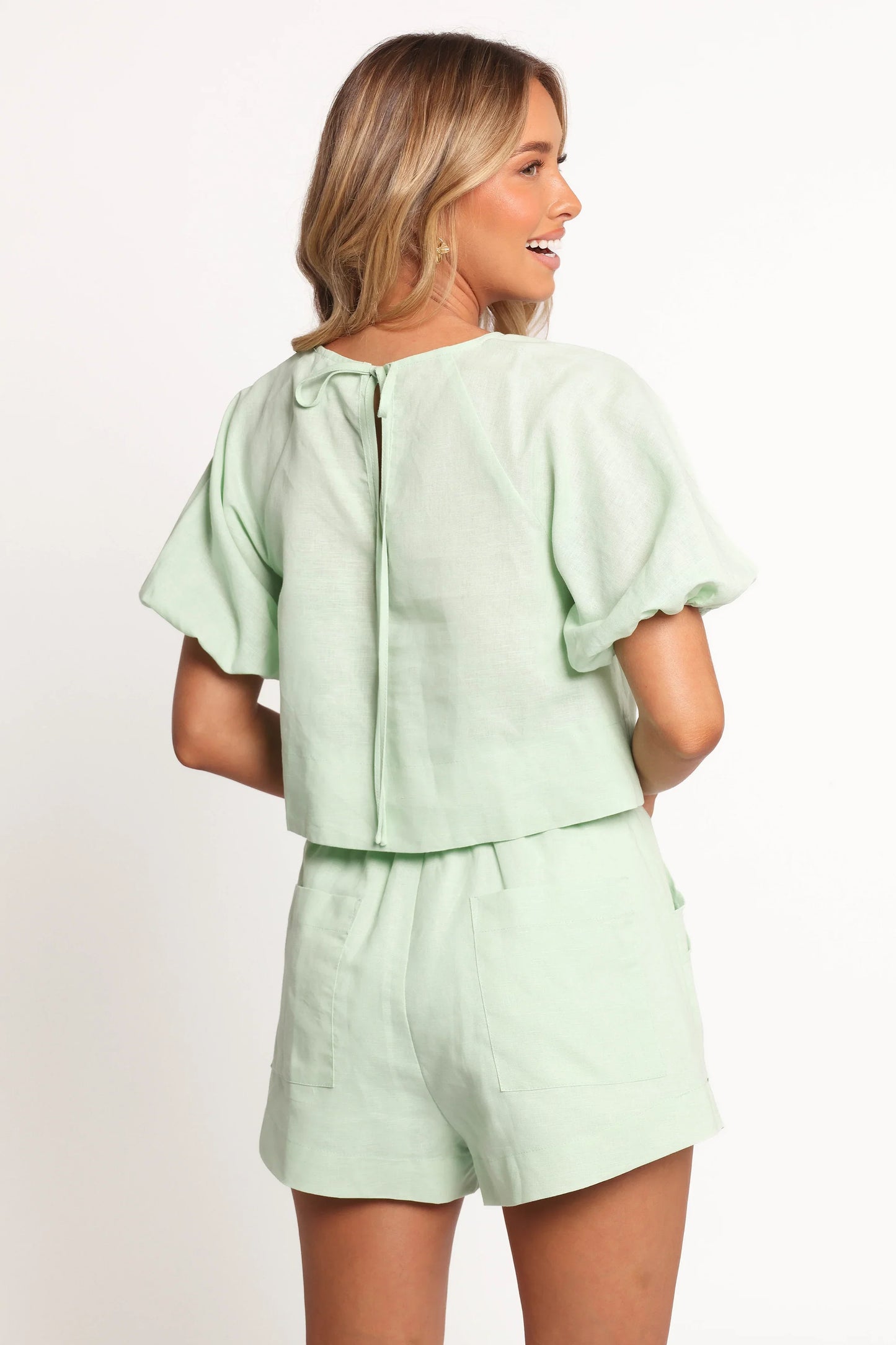 Chelsey Linen Set Sage